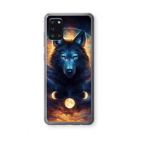 Wolf Dreamcatcher: Samsung Galaxy A31 Transparant Hoesje
