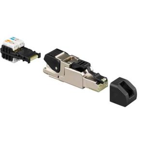 Rutenbeck 13900321 kabel-connector RJ-45 Grijs