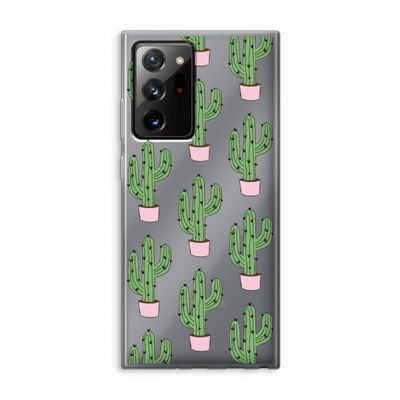 Cactus Lover: Samsung Galaxy Note 20 Ultra / Note 20 Ultra 5G Transparant Hoesje