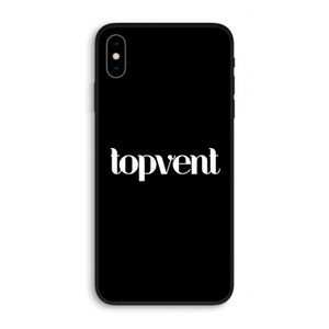 Topvent Zwart: iPhone XS Max Biologisch afbreekbaar hoesje