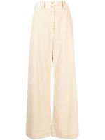 ETRO corduroy wide-leg trousers - Tons neutres