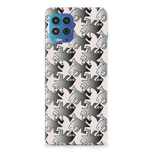 Motorola Moto G100 TPU Hoesje Salamander Grey