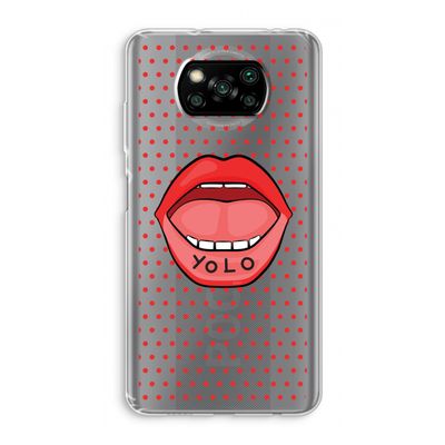 Yolo Denise: Xiaomi Poco X3 NFC Transparant Hoesje