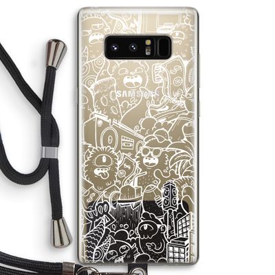 Vexx City #2: Samsung Galaxy Note 8 Transparant Hoesje met koord
