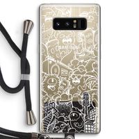 Vexx City #2: Samsung Galaxy Note 8 Transparant Hoesje met koord