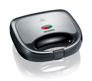 Severin SA 2969 sandwich maker 600 W Zwart, Roestvrijstaal