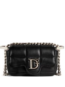 DSQUARED2 sac à bandoulière Statement en cuir - Noir