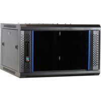 DSI 6U wandkast met glazen deur - DS6606 server rack 600 x 600 x 368mm