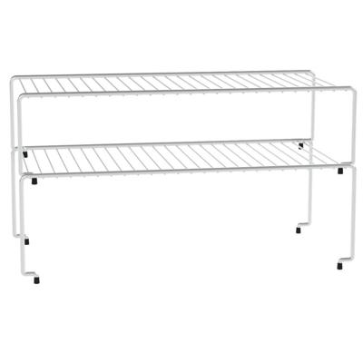 Metaltex sky ruimtewinner 2 etages 47x23x26 cm zilver