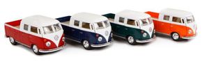 Kinsmart VW bus double cap pickup 1963