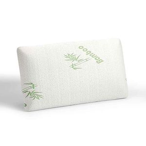 Hoofdkussen orthopedisch Bamboo - Viscogel - Voor Zij- En Rugslaper - Vulling: 100% Viscogel traagschuim met bamboe - Dekbed-Discounter.nl