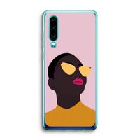 Yellow glasses: Huawei P30 Transparant Hoesje