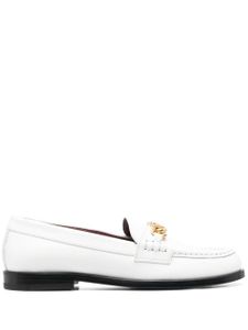 Valentino Garavani mocassins VLOGO Chain - Blanc