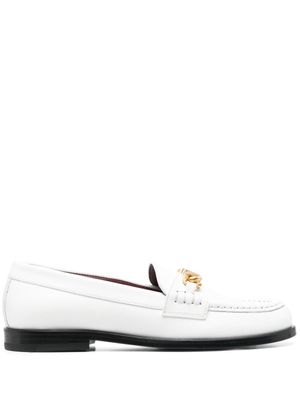 Valentino Garavani mocassins VLOGO Chain - Blanc