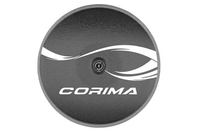 Corima Paracular CN 28" Tubular Carbon Schijf voorwiel - Zwart Corima Paracular CN 28" Tubular Carbon Schijf voorwiel - Zwart