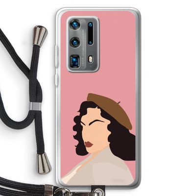 Confidence: Huawei P40 Pro Plus Transparant Hoesje met koord