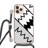 Pop Art #5: iPhone 11 Pro Transparant Hoesje met koord