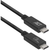 USB 3.2 Gen1 aansluitkabel C male - C male 2 meter USB-IF gecertificeerd Kabel