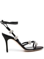 Manolo Blahnik sandales Elsaka 100 - Noir