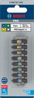 Bosch Accessoires PRO Impact schroefbitset | PH2 (x2); PZ2 (x2); H5; T20; T25; T30 | 25 mm | 8 stuks - 2608521U62