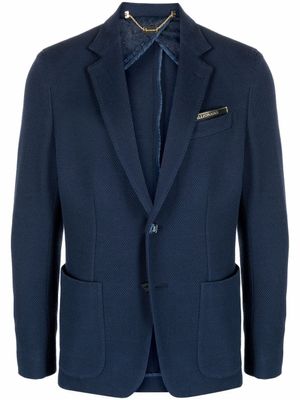 Billionaire blazer à simple boutonnage - Bleu