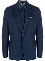 Billionaire blazer à simple boutonnage - Bleu