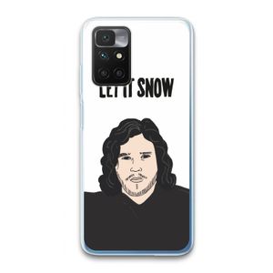 Let It Snow: Xiaomi Redmi 10 Transparant Hoesje