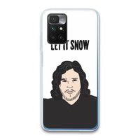 Let It Snow: Xiaomi Redmi 10 Transparant Hoesje