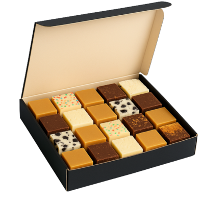 Fudge Vegan assorti gemengde doos