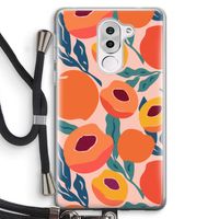 Perzik: Honor 6X Transparant Hoesje met koord