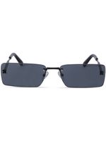 Off-White Eyewear lunettes de soleil Riccione à monture rectangulaire - Noir