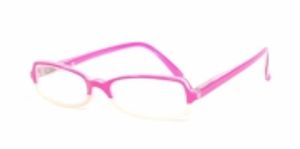HIP Leesbril Duo donker/licht roze +3.0