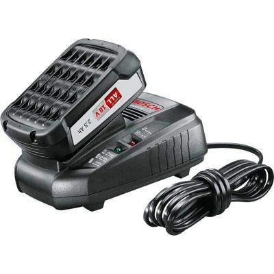 18 volt starterset Oplader