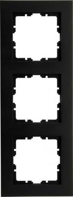 Kopp HK07 PURE mat zwart 3 voudig afdekraam - 4624720