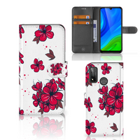 Huawei P Smart 2020 Hoesje Blossom Red