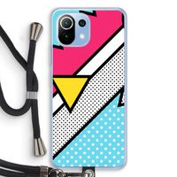 Pop Art #3: Xiaomi Mi 11 Lite Transparant Hoesje met koord