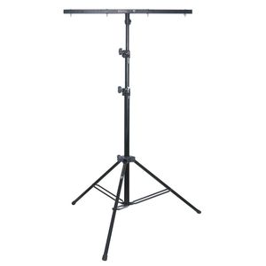 Showtec Metal medium lichtstatief met T-bar zwart