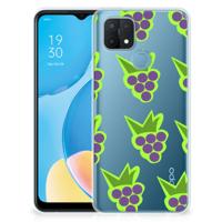OPPO A15 | Siliconen Case | Druiven