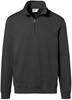 Hakro 451 Zip sweatshirt Premium - Anthracite - XS