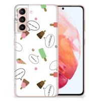 Samsung Galaxy S21 | Siliconen Case | IJsjes