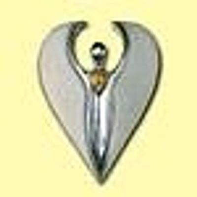 Lichtwesen Lichtengel zilveren hanger (1 st)