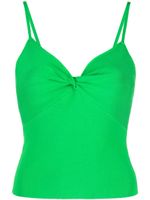 alice + olivia haut en maille Rhona à détail torsadé - Vert alice + olivia haut en maille Rhona à détail torsadé - Vert