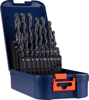 Rotec Spiraalborenset | 100 | DIN 338 | Type N | 25-dlg | ø1-13 ABS - 900.0025K