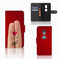Motorola Moto G4 Play Wallet Case met Pasjes Liefde - Origineel Romantisch Cadeau - thumbnail
