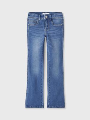 Name it winter jeansbroek meisjes - blauw - bootcut fit - NkfPolly