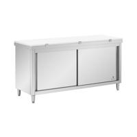 RVS werkkast - ECO - 180 x 60 cm - 500 kg - inclusief snijplaat - Royal Catering RVS werkkast - ECO - 180 x 60 cm - 500 kg - inclusief snijplaat - Royal Catering