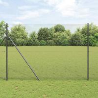 Gelaste draadhek Grijs 1.5 x 50 m Staal