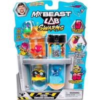 Pakket met 5 mini-beeldjes - MRBEAST LAB - SWARMS ATOMIC - Vanaf 5 jaar