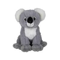 Nature Planet pluche knuffel dier Koala - 19 cm - grijs - dieren knuffels