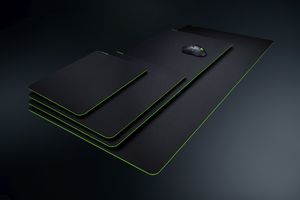 Razer Gigantus V2 - XXL Game-muismat Zwart, Groen